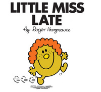 Book Cover for Little Miss Late by Roger Hargreaves