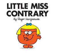 Book Cover for Little Miss Contrary by Roger Hargreaves