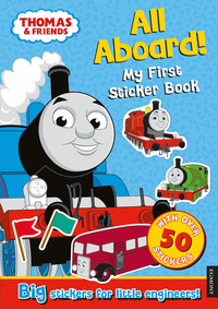Book Cover for Thomas the Tank Engine All Aboard! My First Sticker Book by Farshore