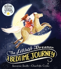 Book Cover for The Littlest Dreamer. Bedtime Journey by Suzanne Smith