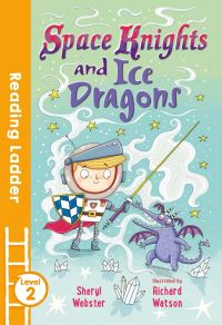 Book Cover for Space Knights and Ice Dragons by Sheryl Webster