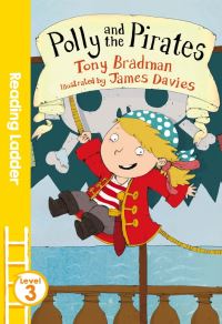 Book Cover for Polly and the Pirates by Tony Bradman