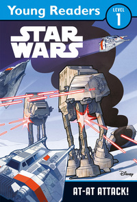 Book Cover for AT-AT Attack! by Calliope Glass, Walt Disney Pictures