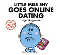 Book Cover for Little Miss Shy Goes Online Dating by Sarah Daykin, Lizzie Daykin, Liz Bankes