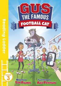 Book Cover for Gus the Famous Football Cat by Tom Palmer