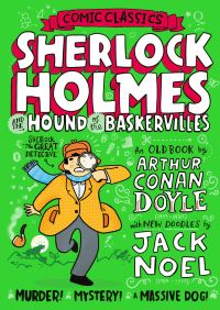 Book Cover for Sherlock Holmes and the Hound of the Baskervilles by Arthur Conan Doyle, Lucy Courtenay