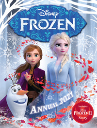 Book Cover for Disney Frozen Annual 2021 by Egmont Publishing UK