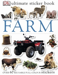 Book Cover for Farm Ultimate Sticker Book by DK