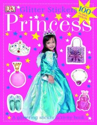Book Cover for Princess Glitter Stickers by DK