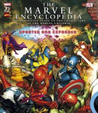 Book Cover for The Marvel Comics Encyclopedia by Alastair Dougall