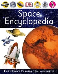 Book Cover for Space Encyclopedia by Caroline Bingham