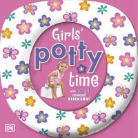 Book Cover for Girls' Potty Time by Dawn Sirett, Dave King