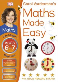 Book Cover for Carol Vorderman's Maths Made Easy. Ages 6-7, Key Stage 1 Beginner by Carol Vorderman