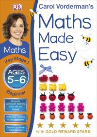 Book Cover for Carol Vorderman's Maths Made Easy. Ages 5-6, Key Stage 1 Beginner by Carol Vorderman