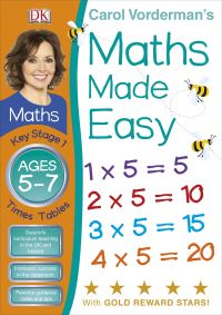 Book Cover for Carol Vorderman's Maths Made Easy. Ages 5-7, Key Stage 1 Times Tables by Carol Vorderman