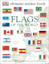 Book Cover for Flags of the World Ultimate Sticker Book by DK