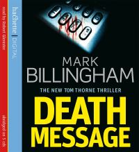 Book Cover for Death Message by Mark Billingham, Robert Glenister