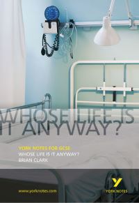 Book Cover for Whose Life Is It Anyway?, Brian Clark by Roger Machin