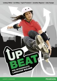 Book Cover for Upbeat Pre-Intermediate Language Builder by Lindsay White, Ingrid Freebairn, Jonathan Bygrave, Judy Copage