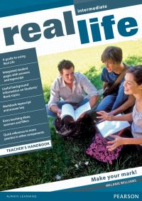 Book Cover for Real Life Global Intermediate Teacher's Handbook by Melanie Williams
