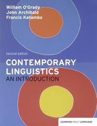 Book Cover for Contemporary Linguistics by William OGrady, John Archibald, Francis Katamba