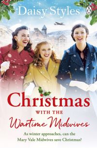 Book Cover for Christmas With the Wartime Midwives by Daisy Styles