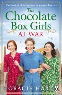 Book Cover for The Chocolate Box Girls at War by Gracie Hart