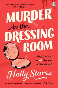 Book Cover for Murder in the Dressing Room by Holly Stars