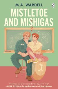 Book Cover for Mistletoe and Mishigas by M A Wardell