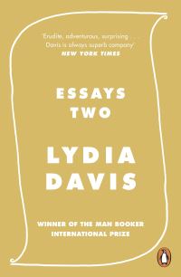 Book Cover for Essays Two by Lydia Davis
