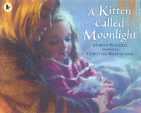 Book Cover for A Kitten Called Moonlight by Martin Waddell, Christian Birmingham