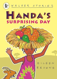 Book Cover for Handa's Surprising Day by Eileen Browne