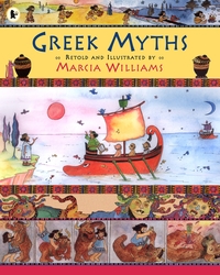 Book Cover for Greek Myths by Marcia Williams