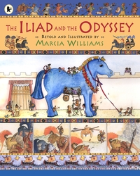 Book Cover for The Iliad and the Odyssey by Marcia Williams, Homer