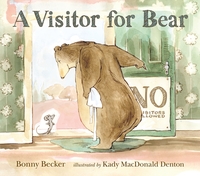 Book Cover for A Visitor for Bear by Bonny Becker, Kady MacDonald Denton