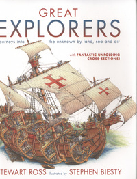 Book Cover for Great Explorers by Stewart Ross