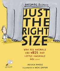 Book Cover for Just the Right Size by Nicola Davies