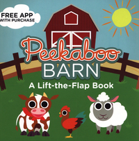 Book Cover for Peekaboo Barn by Nat Sims