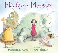 Book Cover for Marilyn's Monster by Michelle Knudsen