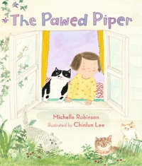 Book Cover for The Pawed Piper by Michelle Robinson