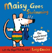 Book Cover for Maisy Goes Swimming by Lucy Cousins