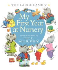 Book Cover for The Large Family by Jill Murphy