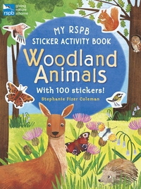 Book Cover for My RSPB Sticker Activity Book by Eryl Nash