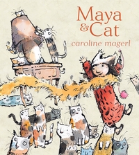 Book Cover for Maya & Cat by Caroline Magerl
