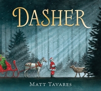 Book Cover for Dasher by Matt Tavares