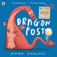 Book Cover for Dragon Post by Emma Yarlett