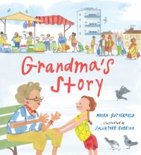 Book Cover for Grandma's Story by Moira Butterfield