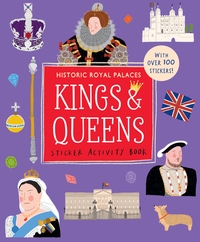 Book Cover for Kings & Queens Sticker Activity Book by Jessica Smith