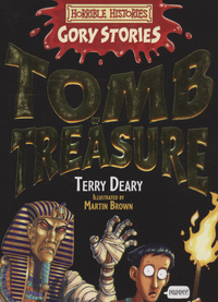 Book Cover for Tomb of Treasure by Terry Deary, Martin Brown