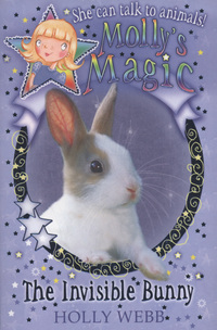 Book Cover for The Invisible Bunny by Holly Webb, EricaJane Waters